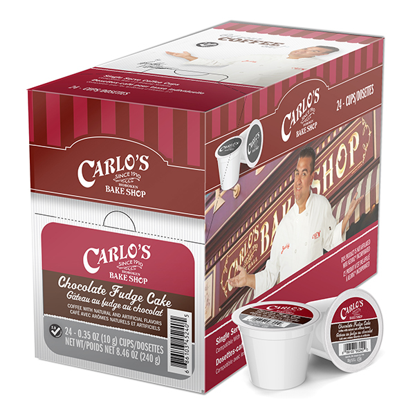 Carlos Bake Shop Chocolate Fudge Cake, Single Serve Cup, PK96 SNCB5240